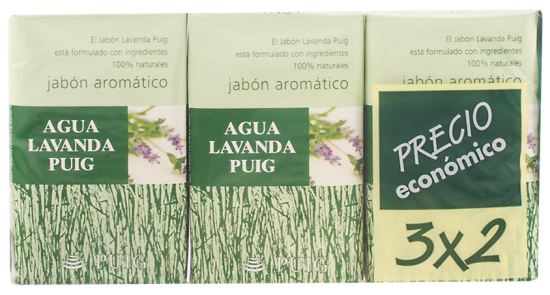 Lavanda Sapone Acqua Sapone Puig Pack 3X2