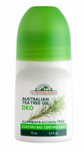 Déodorant Roll on à l&#39;huile d&#39;arbre à thé australien 75 ml