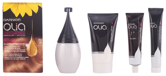 Teinture pour les cheveux permanente Olia 7.0 Blonde