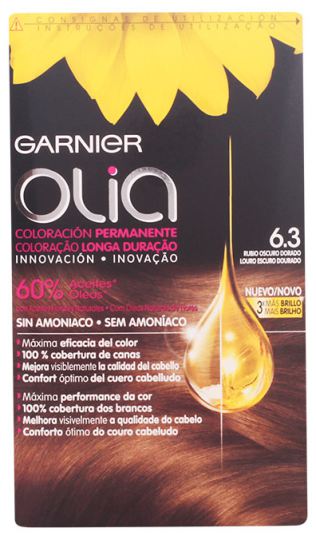 Olia Blond foncé teinté or 6,3