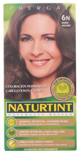 Coloration permanente 6n Blond foncé Naturtint