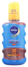 Protection solaire et huile solaire bronzante fp 20+ 200 ml