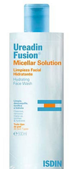 Solution Micellaire Ureadin Fusion Nettoyant Visage Hydratant 500 ml