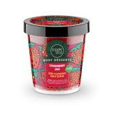 Gommage corporel nettoyant en profondeur à la confiture de fraise