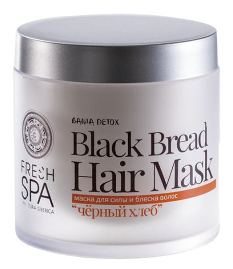 Bania Fresh SPA Black Pan Masque Capillaire Force et Brillance 400 ml