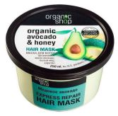 Masque capillaire réparateur au miel et à l'avocat 250 ml