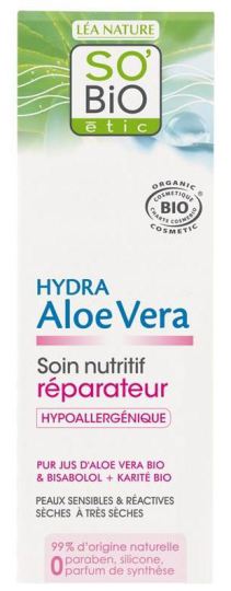 Hydra Aloe Vera Soin Nourrissant Réparateur 50 ml