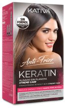 Lissage anti-frisottis à la kératine sans soin Iron xtrem