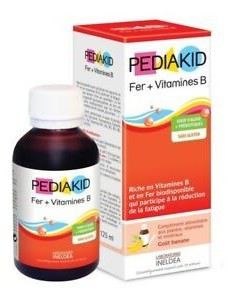 125ml Pediakid Vit.b Fer sirop.