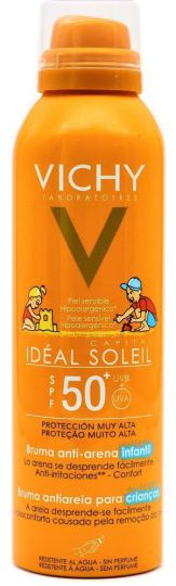 Idéal Soleil Bruma Anti arena infantil Spf50+