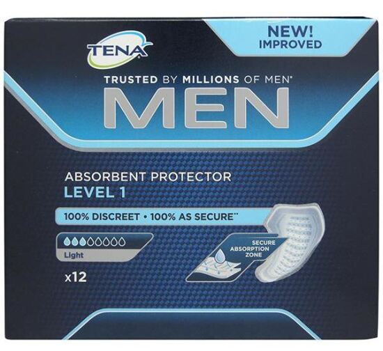 Absorbent Protectors Level 1 For Men 12 uds