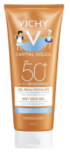 Capital Soleil Gel pour la peau humide Enfants spf 50+ 200 ml