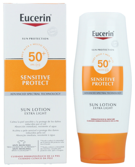 Sun Loción Extra Ligera Sensitive protect spf50 400 ml