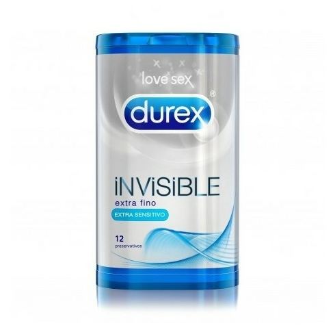 Préservatifs Invisible Extra Lubrifiés 12 unités