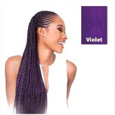 Extensions de cheveux violets