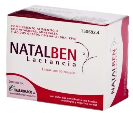 Allaitement Natalben 60 Gélules