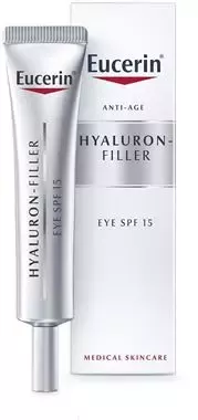 Eucerin crème hyaluronique anti-rides contour des yeux 15 millilitres