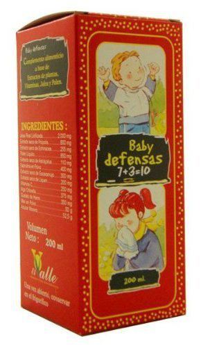 Pare-chocs de bébé 200ml.