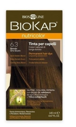 6.30 Blond doré foncé Teinture douce blond foncé doré 140 ml