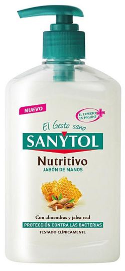 Savon à mains antibactérien nourrissant doseur 250 ml