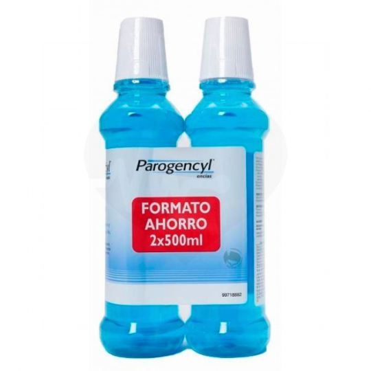 Le rince-bouche contrôle Parogencil 2 X 500 Ml