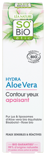 Contour des yeux apaisant Bisabolol & Aloe vera bio 15 ml