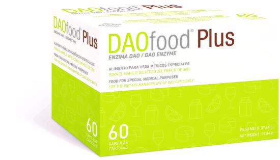 Daofood Plus 60 capsules avec pellets gastrorésistants