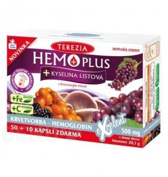 Hemo Plus + Acide Folique 60 Comprimés