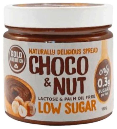 Choco &amp; Nut Low Sugar à tartiner 180 gr