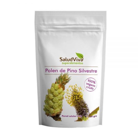 Poudre de pollen de pin 100 gr