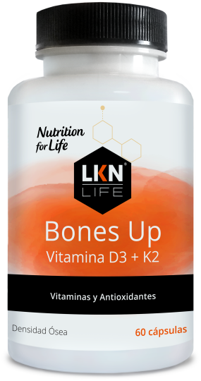 Bones Up Vitamine D3 + K2 50 Comprimés