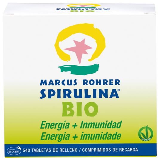 Spirulina Bio Recarga 540 Comprimés