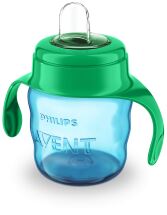 Infantile Glass with Green Soft Mouthpiece 200 ml