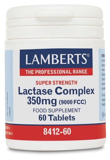 Complexe de lactase 350 mg 60 comprimés