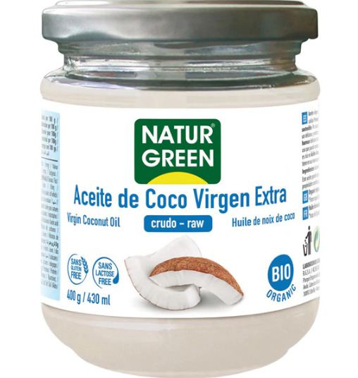 NaturGreen Huile vierge de coco Bio