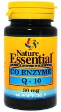 Co-enzyme q10 30 milligrammes dans des perles essentielles de la nature