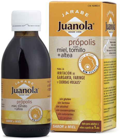 Sirop de Juanola au Thym à la Propolis Altea 150 ml