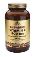 Vitamine CVitamin C 500 mg Chewable 90 Tablets - Juicy Orange Flavor