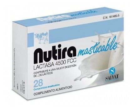 Nutira Lactase 4500Fcc 28 Comprimés à Croquer