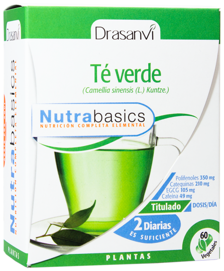 Nutrabasics - Thé Vert 60 Capsules