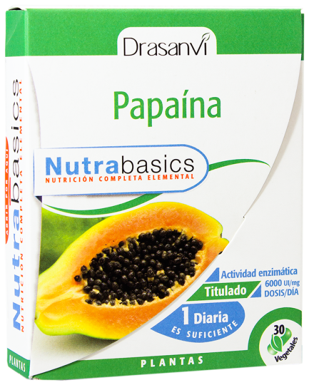 Papaïne 30 Nutrabasic Capsules