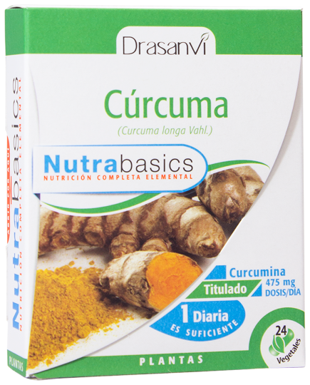 Curcuma 24 capsules Nutrabasicos