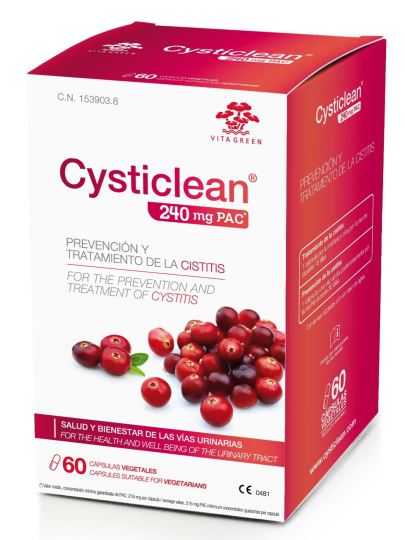 Cysticlean 240 mg 60 Capsule