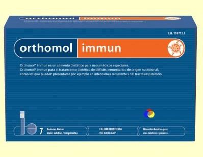 Orthomol Immunitaire 7 flacons Bebibles