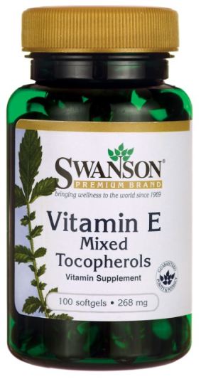 Vitamin E Mixed Tocopherols 268 mg 100 Capsule