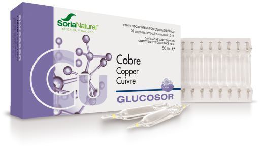 Cuivre Glucosor Cu 28 Flacons