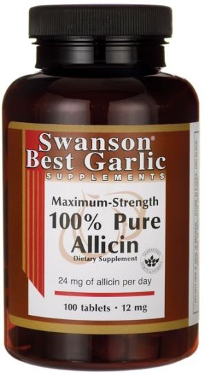 Maximum-Strength 100% Pure Allicinc 100 Comprimés