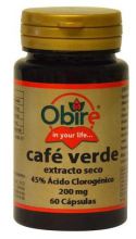 Café vert 200 mg d'extrait sec 60 gélules