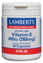 Vit. E 400 UI 60cap naturel.