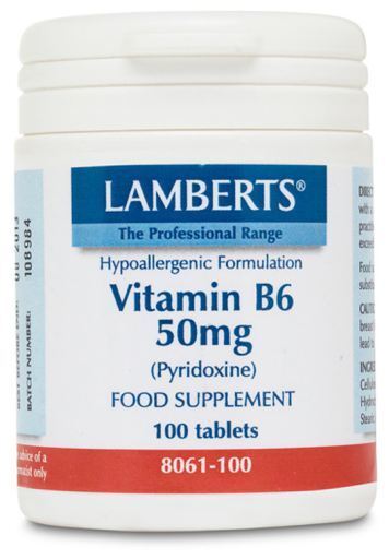 Vitamine B6 50 mg. 100 Comp.